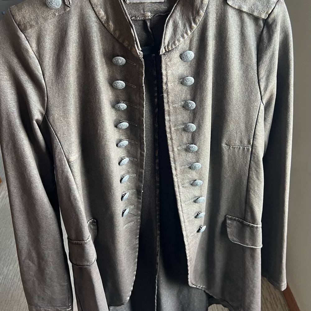 Elegant Women's Military Style Jacket